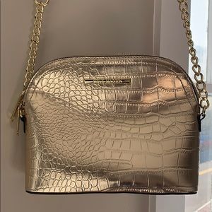Steve Madden metallic crossbody bag